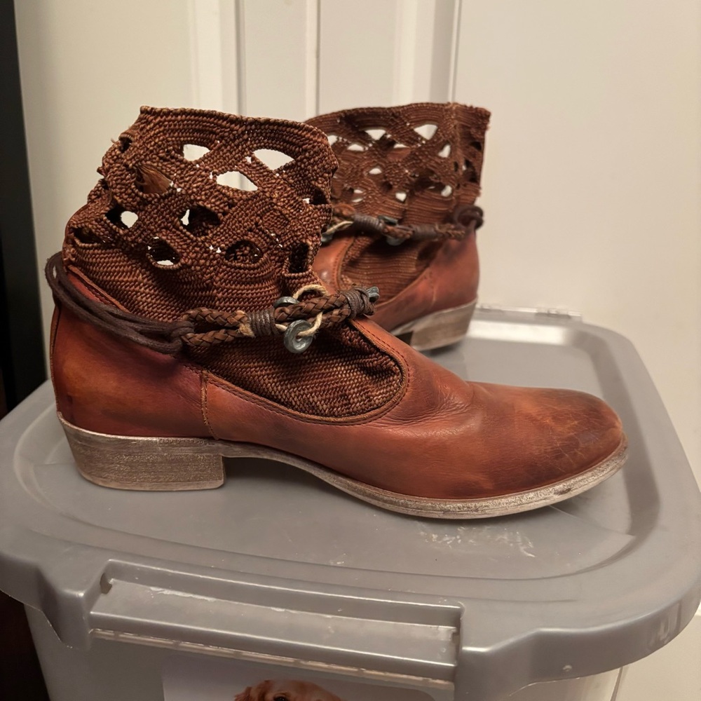 Free People Boho Western Style Boots - Picture 7 of 14